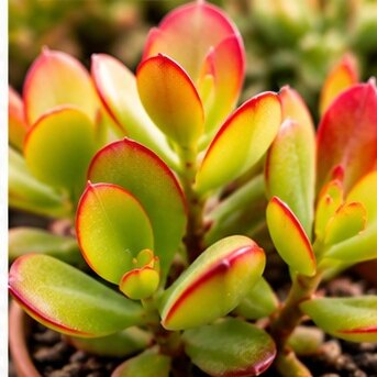 Crassula Ovata 'Hummel Sunset'